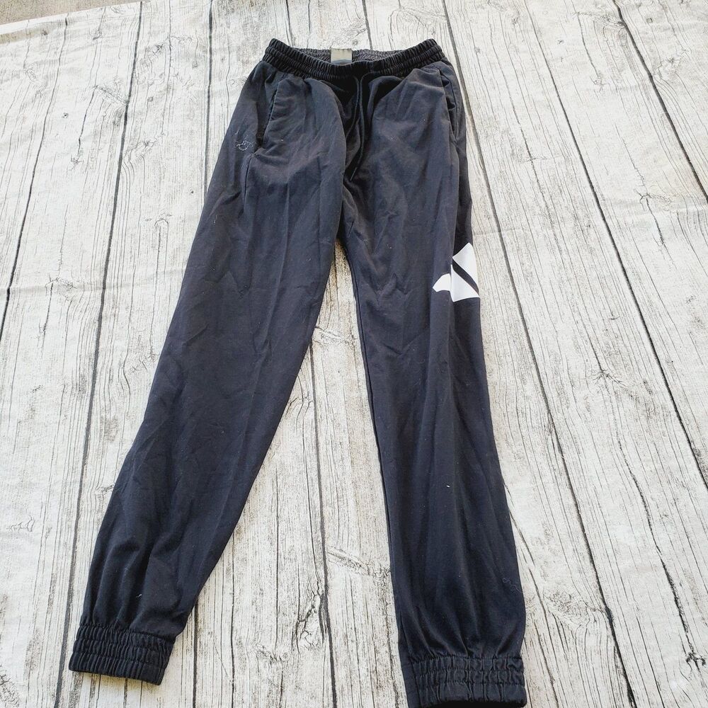 Junior's Adidas Pants Black Joggers Pants Size Small